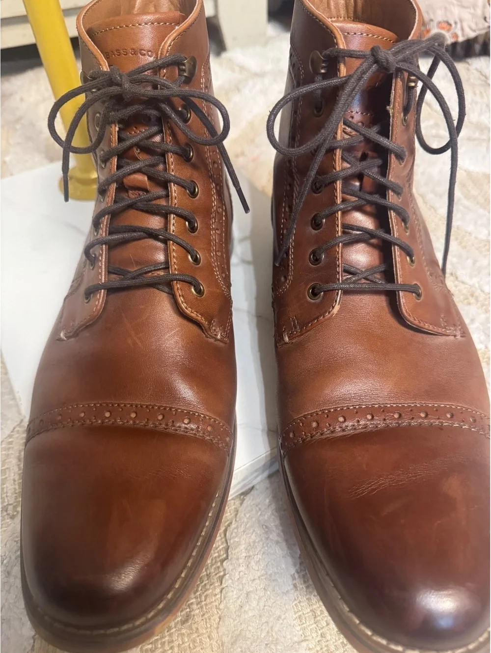 Mens leather boots